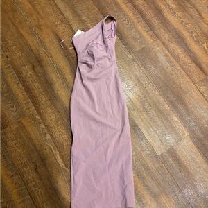Zara lavender  One-Shoulder Dress
